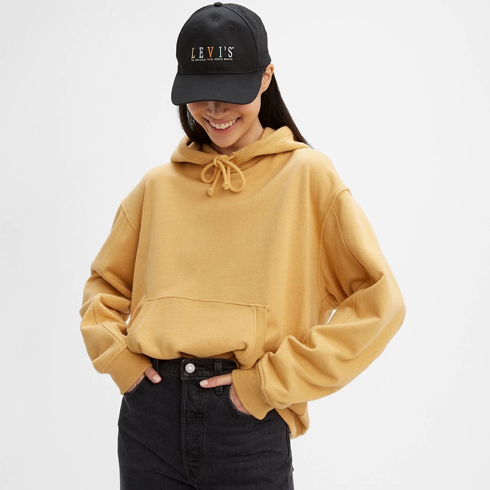 Levi’s yellow hoodie